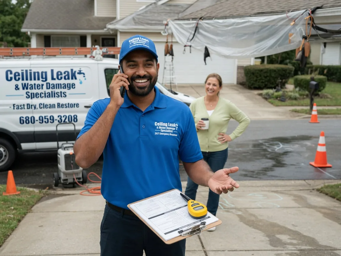 Ceiling Leak Cleanup Fruitvale, TX FAQs